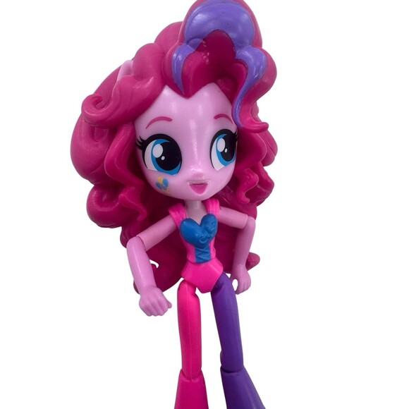 2016 MY LITTLE PONY ROCKIN’ PINKIE PIE EQUESTRIA GIRLS DOLL~MINI 5’ - Picture 3 of 11